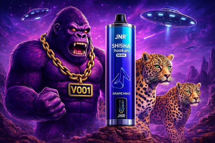 JNR Shisha Hookah Max 22K – La Révolution du Puff Jetable Commence Ici