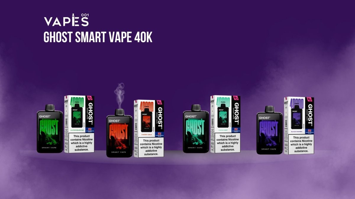 Warum hebt sich die Ghost Smart Vape 40K auf dem Markt ab?