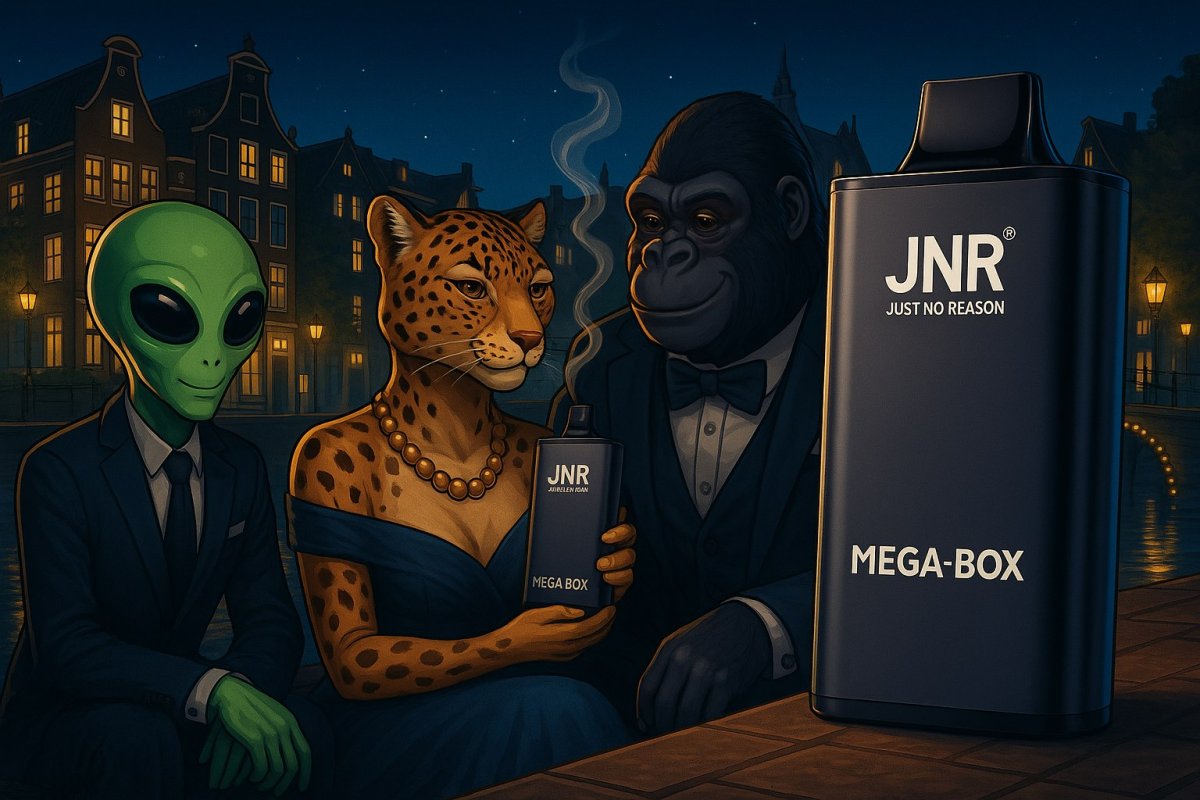 JNR Mega Box 25K Puffs – De Nieuwe Generatie Wegwerp Vape 