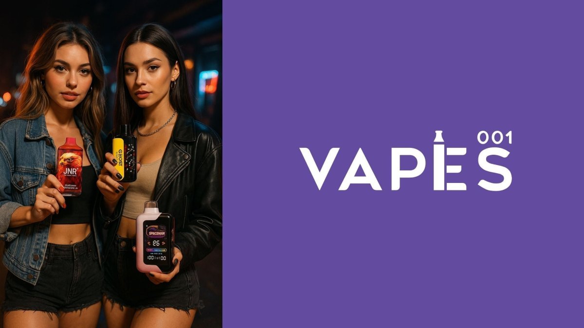 JNR, Ghost, Spaceman… Märkena som dominerar den europeiska Vape-marknaden 2025
