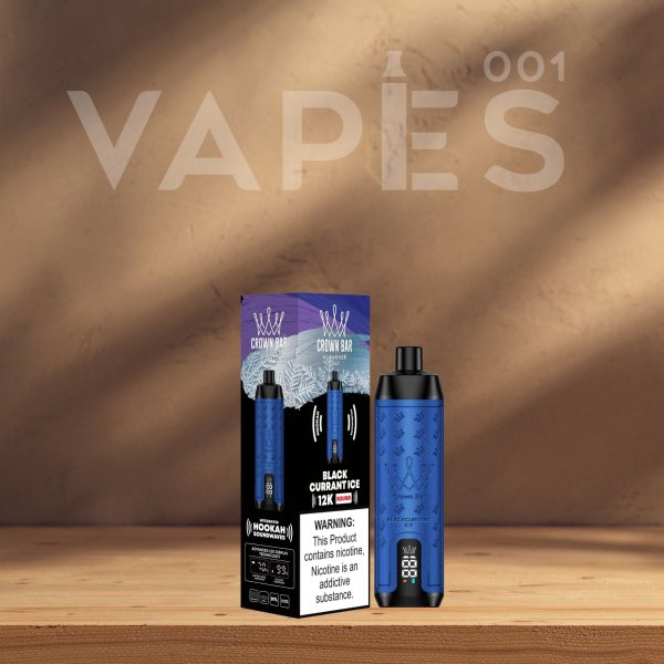 Al Fakher Crown Bar 12K Sound – 0,5% Nikotin – Engångs Vape / Disposable