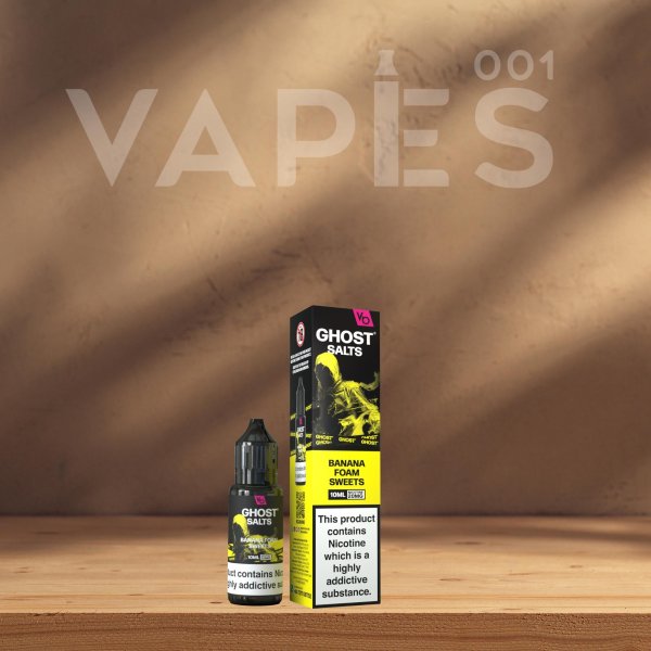 Ghost Salts 10ml: Premium Nikotinsalt E-væske til Pods