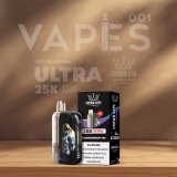 Al Fakher Crown Bar -  Ultra 25K - 0.5% de nicotine - Puff Jetable / Vape Disposable