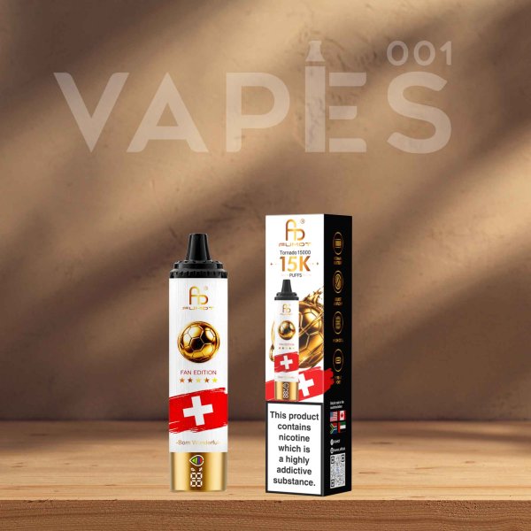 Fumot - Tornado 15K Fan Edition - Wegwerp Vape 2% Nicotine