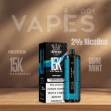 Al Fakher Crown Bar HyperMax 15K - Oplaadbare Pod Vape - 2% nicotine