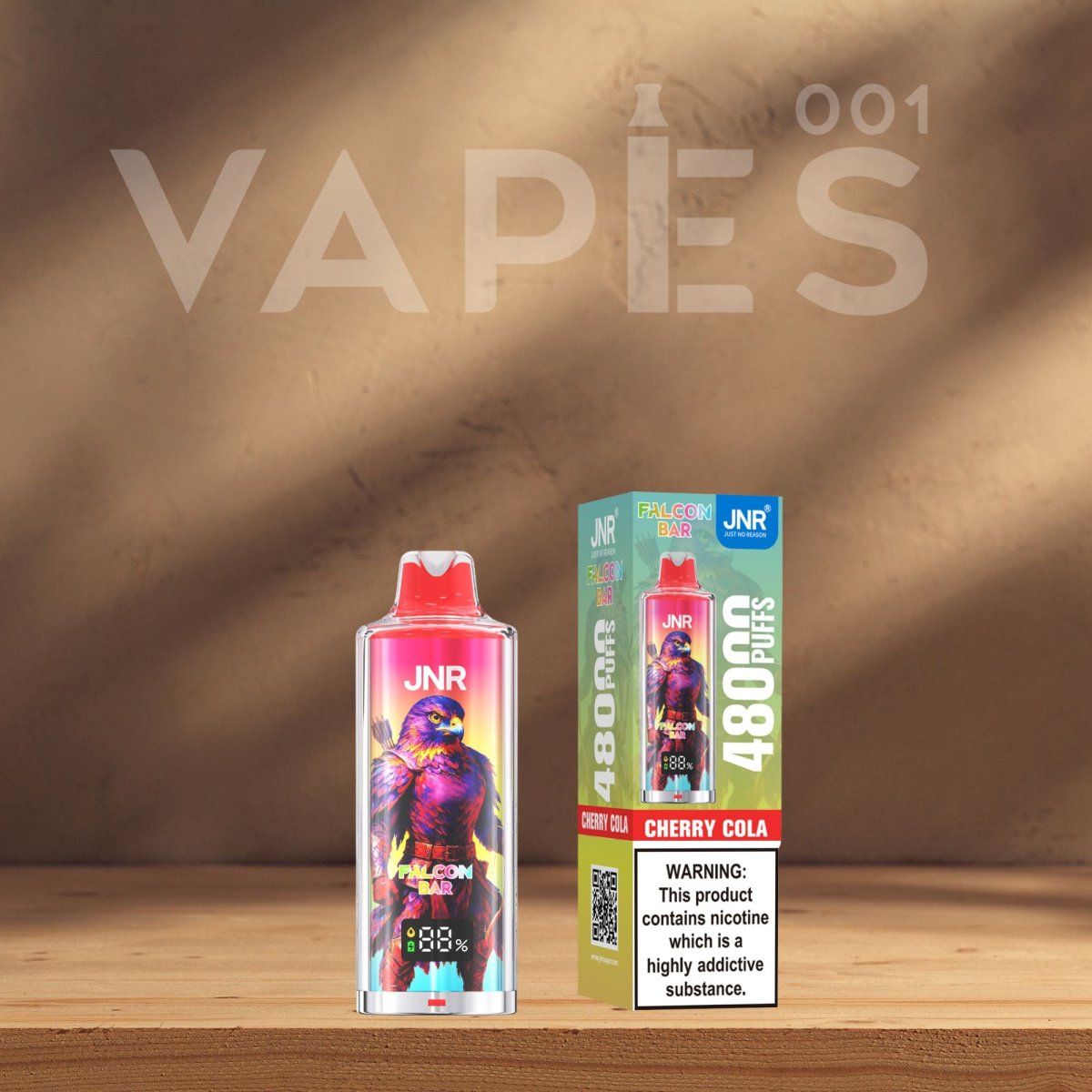 JNR – Falcon Bar 48K – Disposable Vape – 2% Nicotine