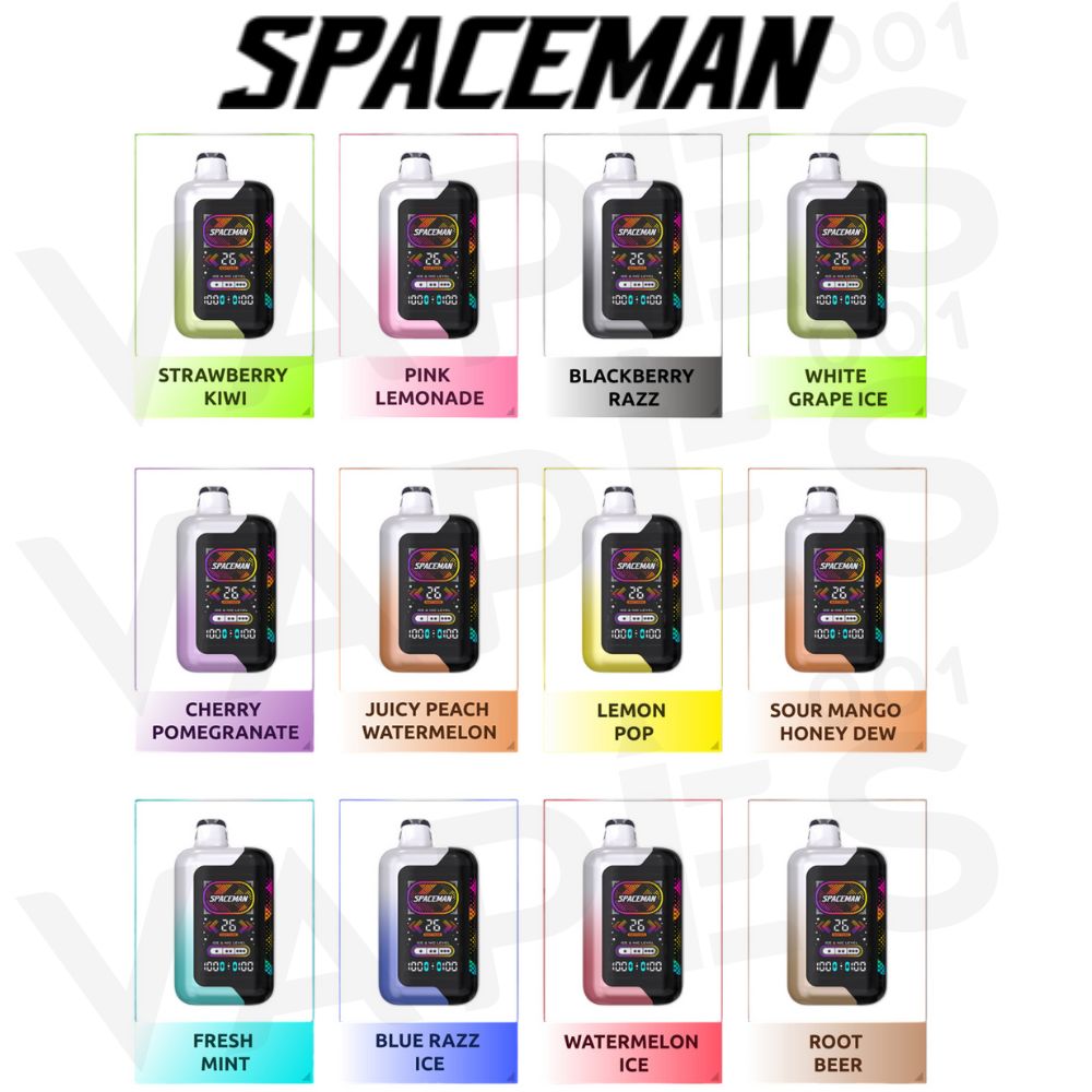 spaceman 40k vape flavors SMOK - SP40000 - 40000 Puffs - 2% nicotine Resistance:[V1] 0.7ohm Argus Top Fill Pods 3.0ml (3-Pack) Strawberry Ice FOGER Switch Brand-HULA