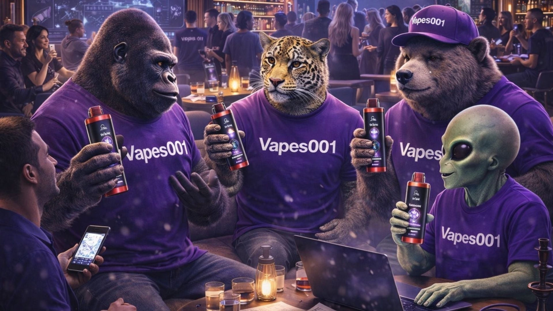 Club Vapes001 : La communauté exclusive des passionnés de puffs jetables