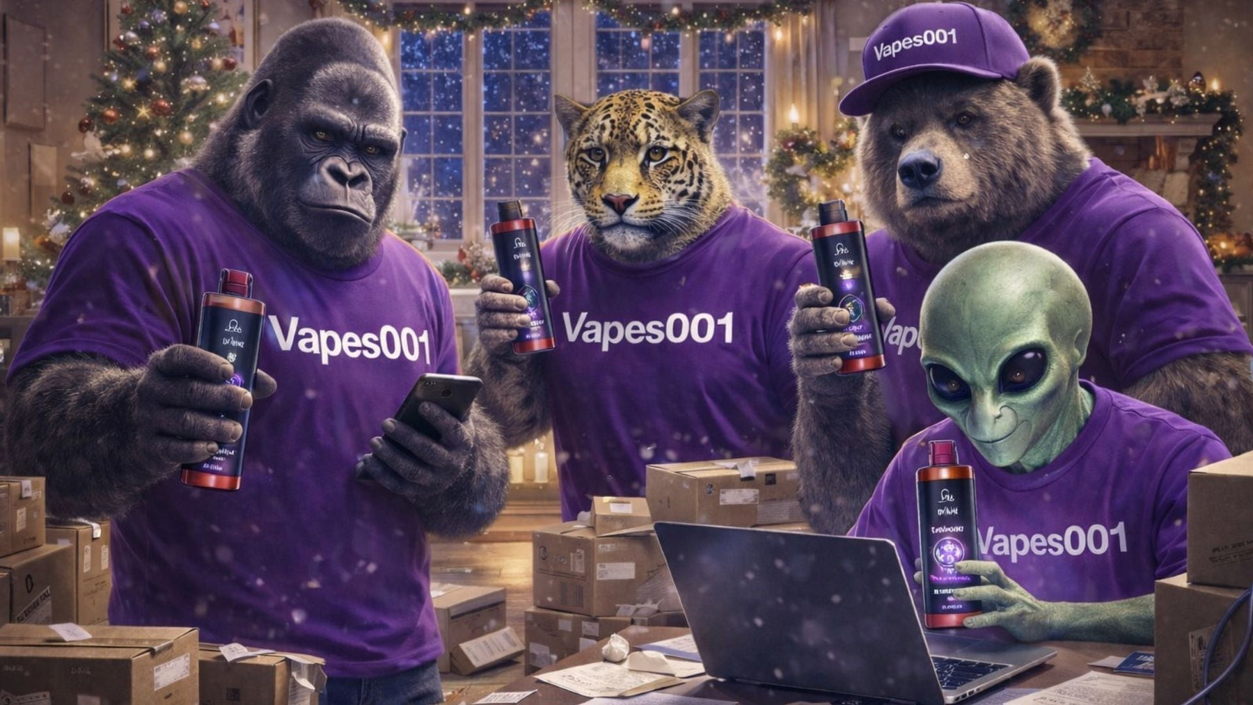 Comment on gère les pics de Noël / Nouvel An côté logistique