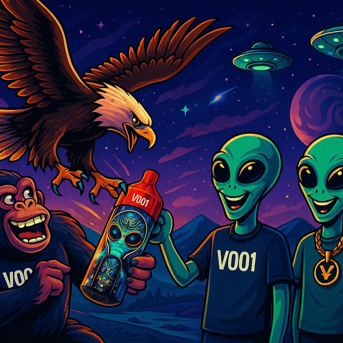 JNR – Alien Max 18K – Puff Jetable / Vape Disposable – 2 % Nicotine : L’Innovation du Vapotage Signée JNR