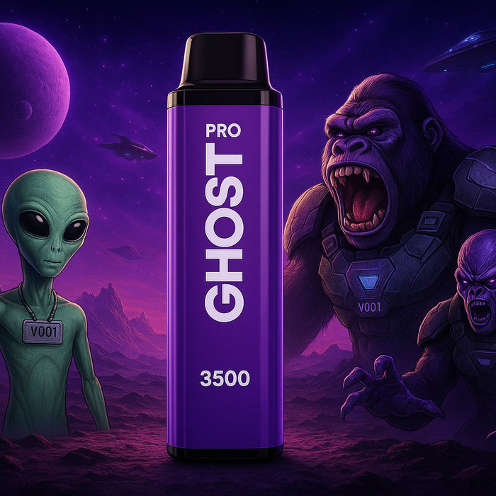 Ghost® Pro 3500 – Puff Jetable / Vape Disposable 2% Nicotine : Une Révolution Signée Vapes001