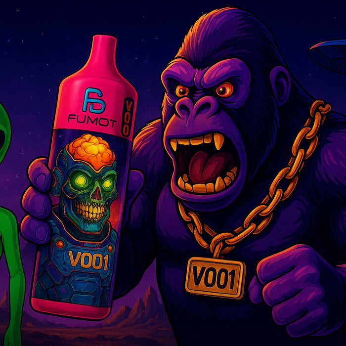 Fumot – Tornado 30 000 Music – Puff Jetable / Vape Disposable – 2 % Nicotine : L’Innovation Lumineuse du Vapotage Moderne !