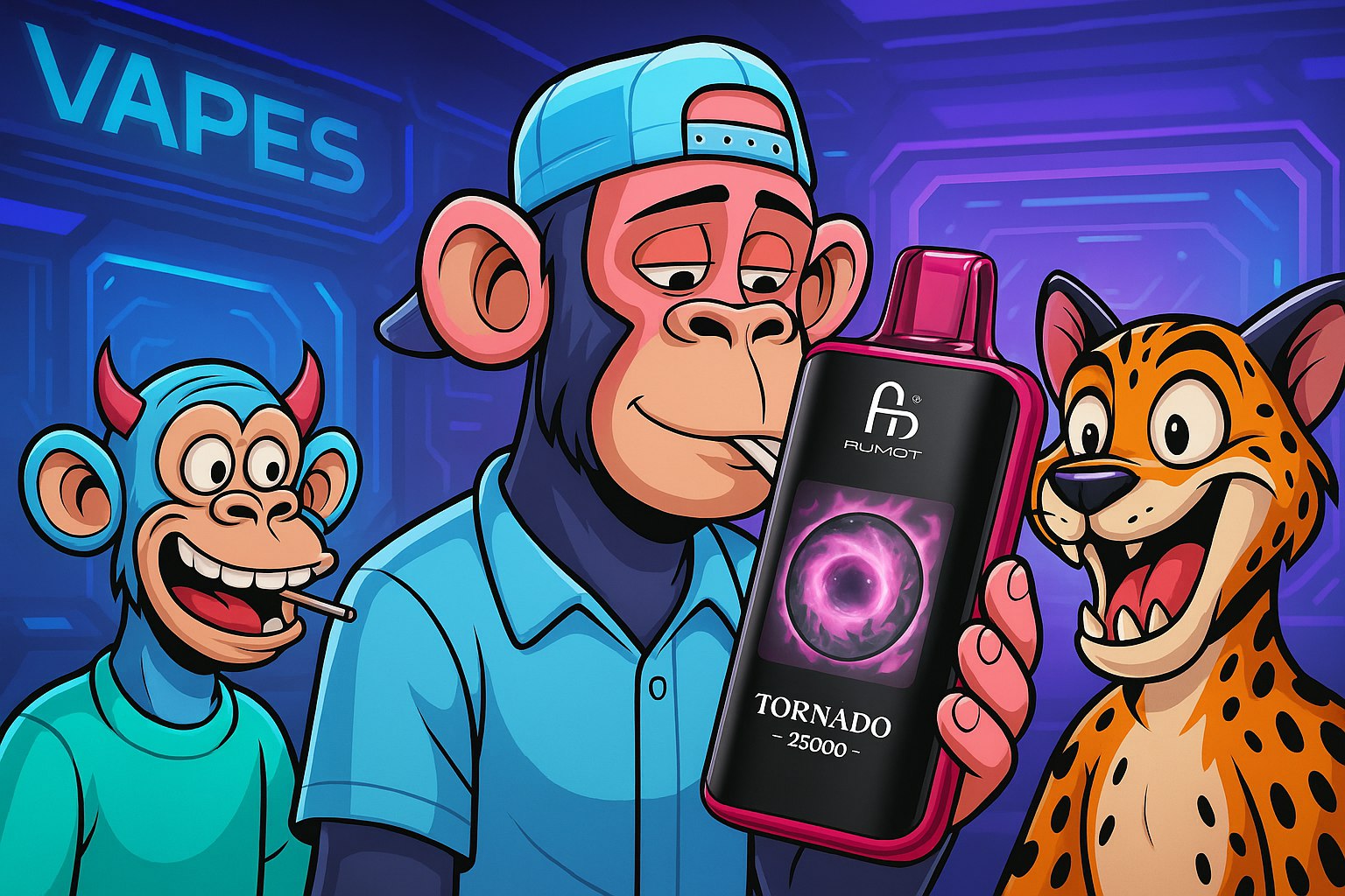 Fumot – Tornado 25K – Puff Jetable / Vape Disposable – 2% Nicotine : La tempête de la nouvelle génération est arrivée