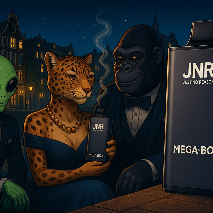 JNR Mega Box 25K Puffs – La Nouvelle Référence de la Vape Jetable Haut de Gamme