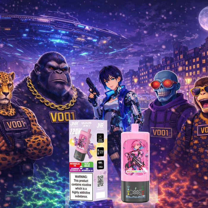 La première vape au monde à 4 saveurs en 1 : JNR redéfinit totalement la puff jetable