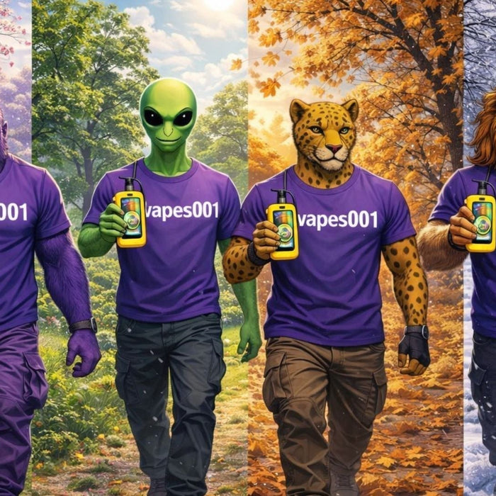 Les meilleures saveurs de puff selon la saison