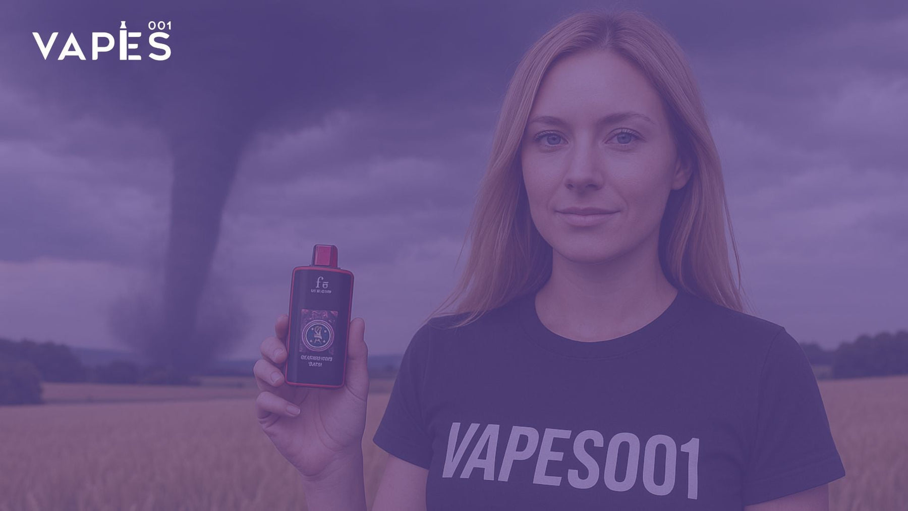 Fumot Tornado 25K – La tempête high-tech venue du futur chez Vapes001