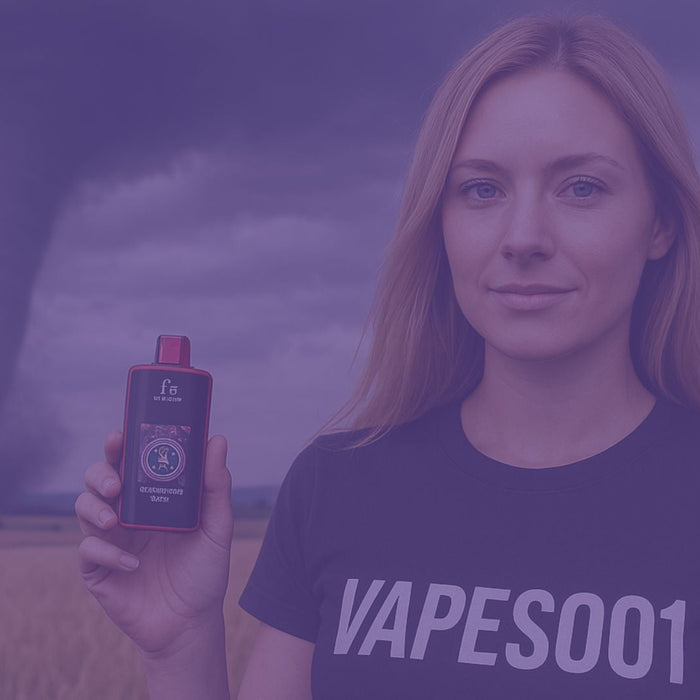 Fumot Tornado 25K – La tempête high-tech venue du futur chez Vapes001