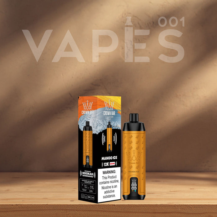 Al Fakher Crown Bar 12K Sound – 0,5% Nikotin – Engangs Vape / Disposable