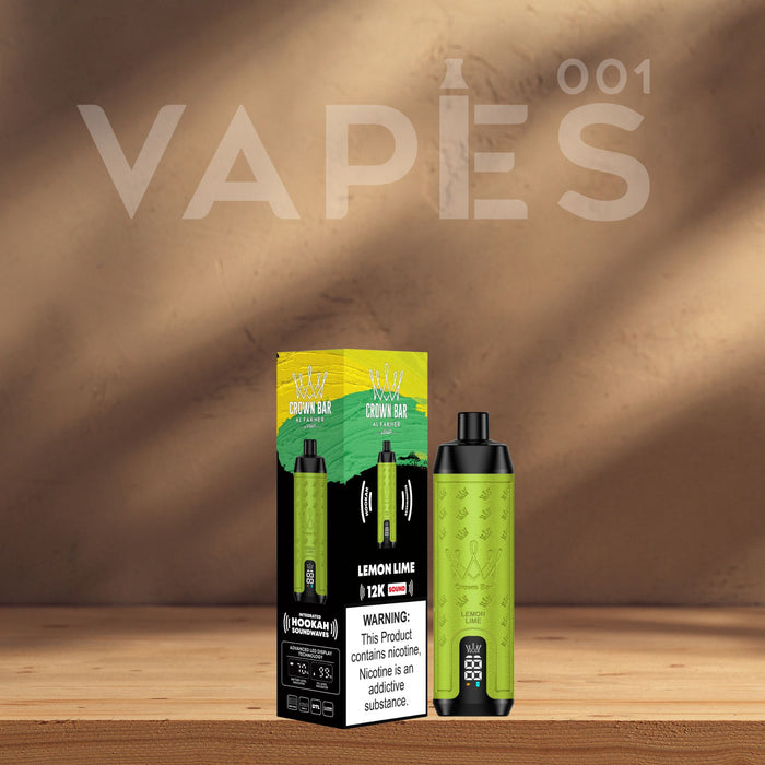 Al Fakher Crown Bar 12K Sound – 0,5% Nikotin – Engangs Vape / Disposable