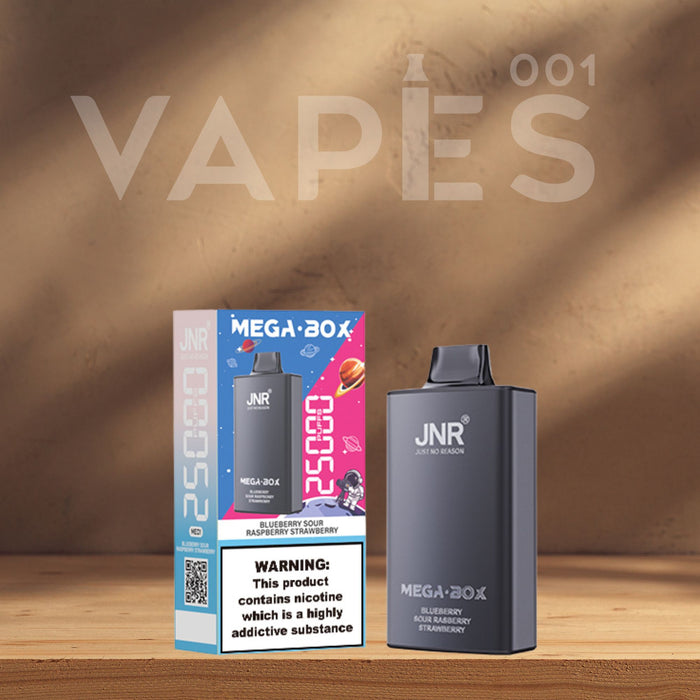 JNR - Mega Box 25K puffs - 2% Nicotine - Puff / Disposable Vape Vapes001 JNR - Mega Box 25K puffs - 2% Nicotine - Puff / Disposable Vape Vapes001