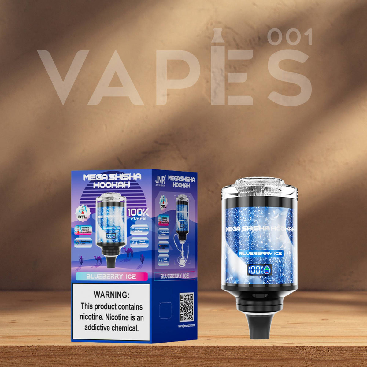elfbar elfa master akku JNR Mega Shisha Hookah 100k Puffs Disposable Vape Wholesale – Vapz Vape  Wholesale main image 1