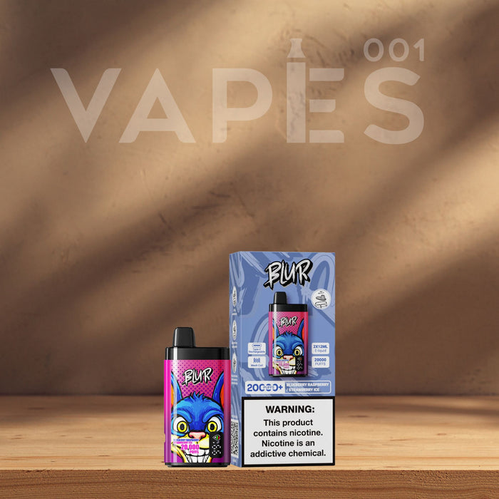 Blur 20000 - Einweg Vape / Disposable Vape 2% Nikotin - Doppelte Geschmack