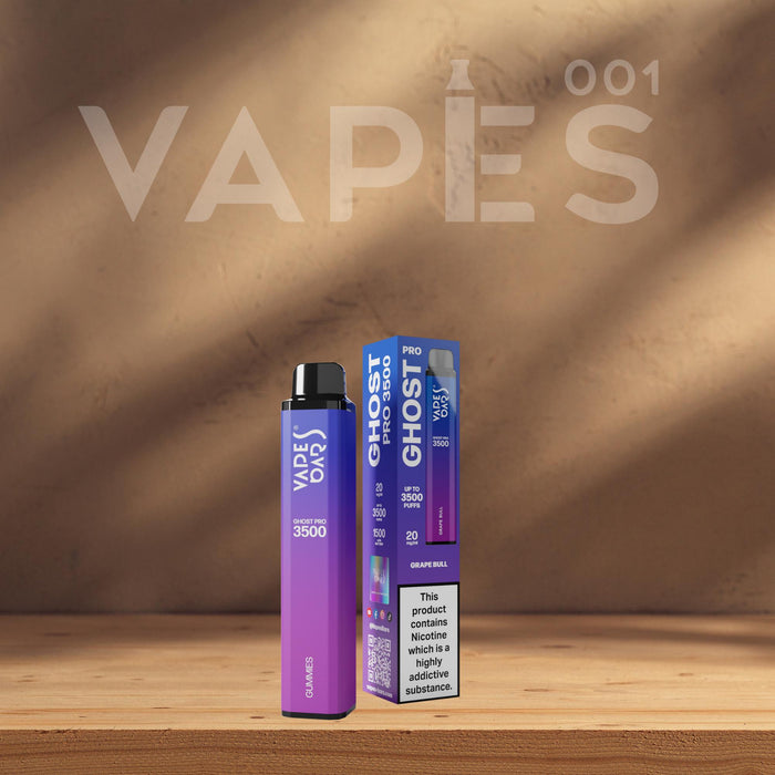 Ghost® Pro 3500 - Puff Jetable / Vape Disposable 2% Nicotine