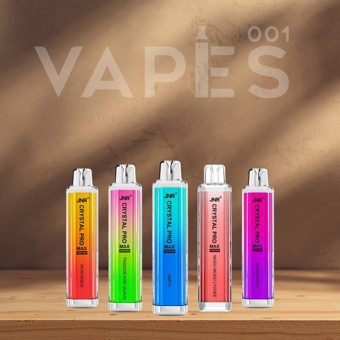 JNR - Crystal Pro Max - 5000 Puffs - 2% Nicotine - Disposable Vape Vapes001 JNR - Crystal Pro Max - 5000 Puffs - 2% Nicotine - Disposable Vape Vapes001