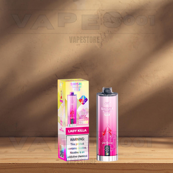 JNR - Shisha Hookah Max 22K - Wegwerp Vape - Disposable - 2% nicotine