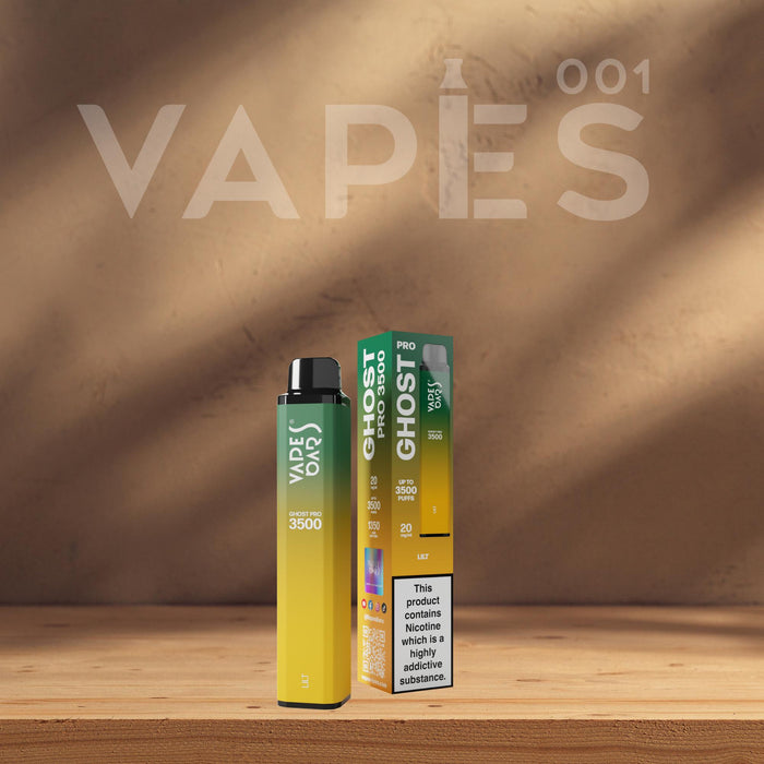 Ghost® Pro 3500 - Engangs Vape / Disposable - 2% Nikotin