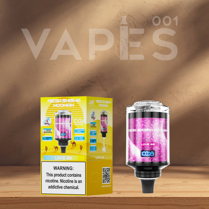 JNR - Mega Shisha Hookah - 100000 Puffs - 2% Nicotine - Electronic Shi Vapes001 JNR - Mega Shisha Hookah - 100000 Puffs - 2% Nicotine - Electronic Shi Vapes001