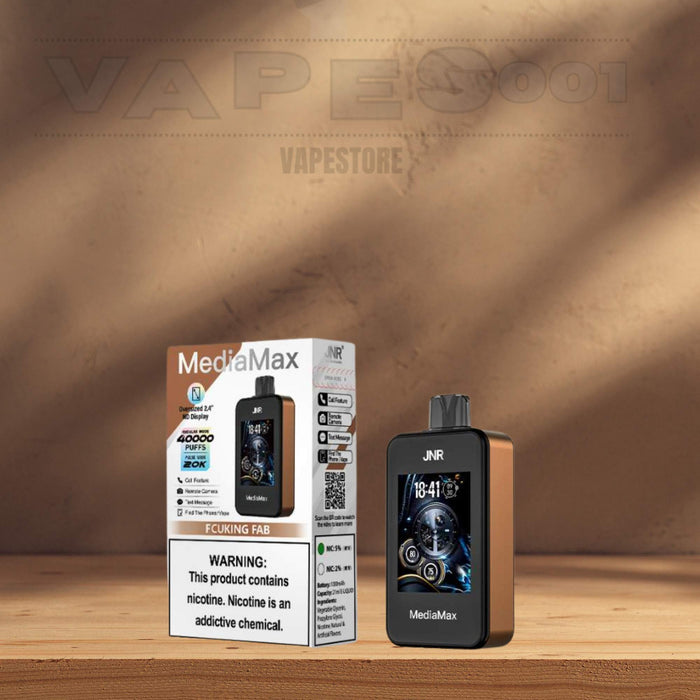JNR - MediaMax - 40K - Puff / Disposable Vape - 2% nicotine - Smart co Vapes001 JNR - MediaMax - 40K - Puff / Disposable Vape - 2% nicotine - Smart co Vapes001