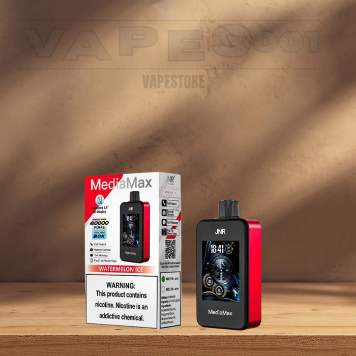 JNR - MediaMax - 40K - Puff / Disposable Vape - 2% nicotine - Smart co Vapes001 JNR - MediaMax - 40K - Puff / Disposable Vape - 2% nicotine - Smart co Vapes001