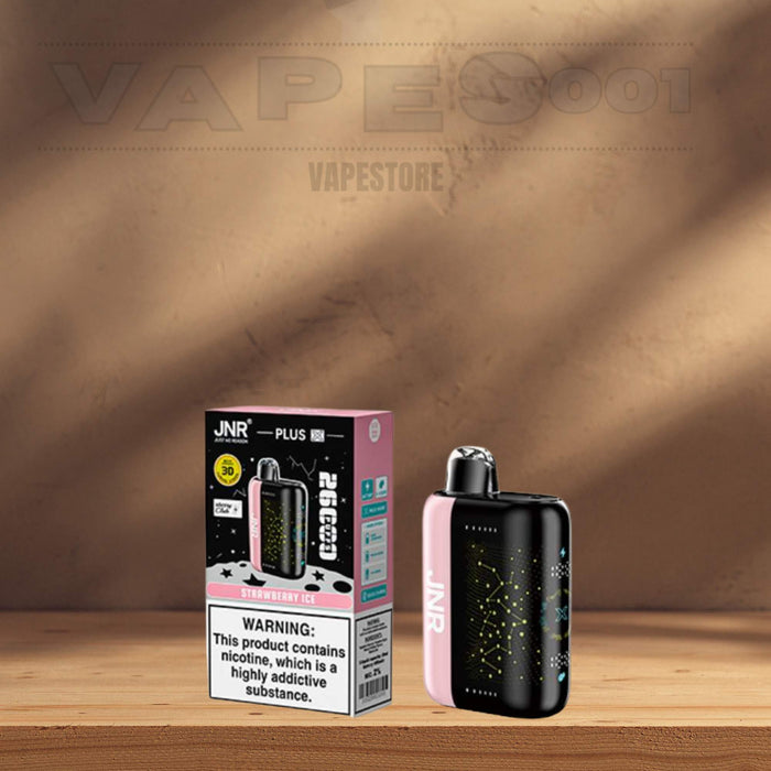 JNR - Plus X - 26K - Puff / Vape Jetable - 2% nicotine Vapes001 JNR - Plus X - 26K - Puff / Vape Jetable - 2% nicotine Vapes001