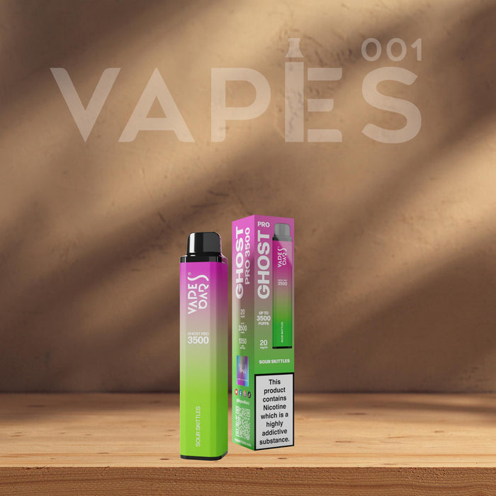 Ghost Pro 3500 - Wegwerp Vape - Disposable 2% Nicotine