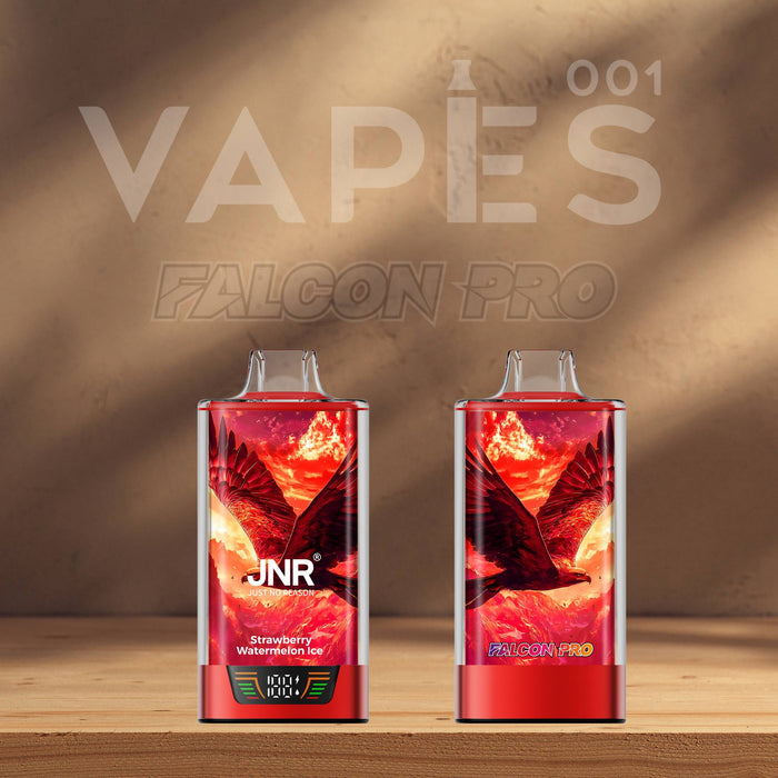 JNR - Falcon Pro - 28000 Bouffes - 2% de nicotine - Puff Jetable / Va Vapes001 JNR - Falcon Pro - 28000 Bouffes - 2% de nicotine - Puff Jetable / Va Vapes001