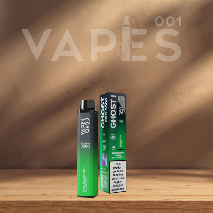 Ghost® Pro 3500 - Engangs Vape / Disposable - 2% Nikotin