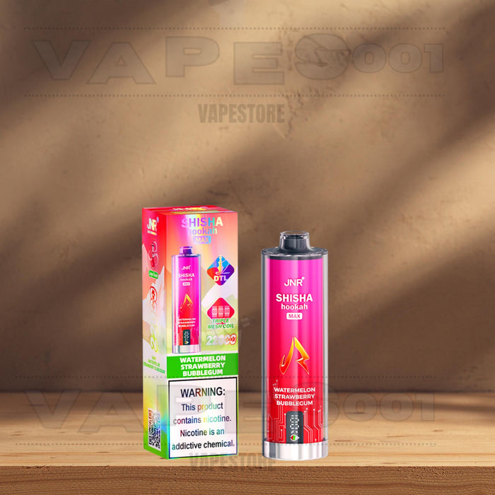JNR - Shisha Hookah Max 22K - Disposable Puff - 2% nicotine Vapes001 JNR - Shisha Hookah Max 22K - Disposable Puff - 2% nicotine Vapes001