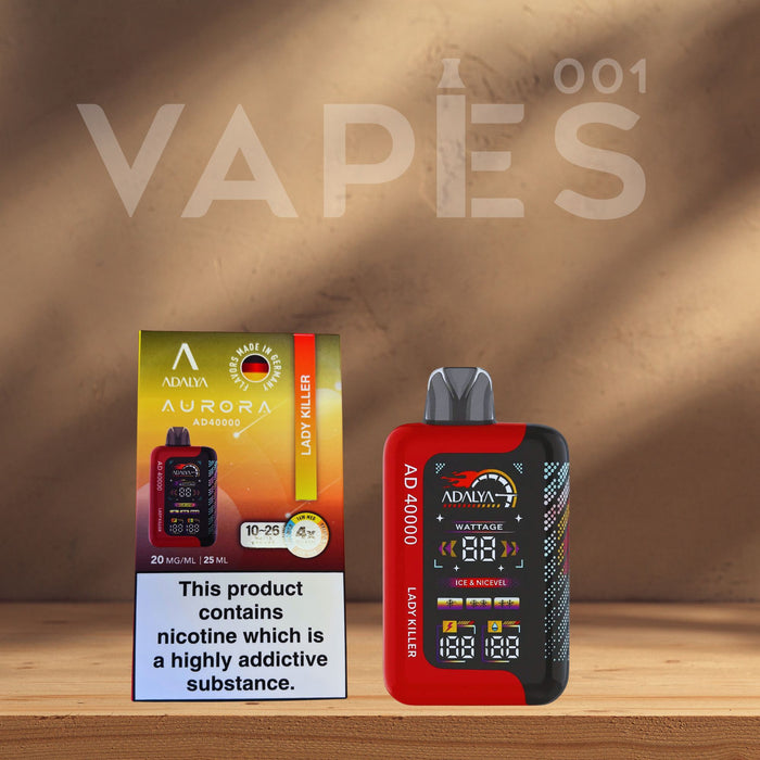Adalya - Aurora 40000  - Puff Jetable / Vape Disposable 2% Nicotine