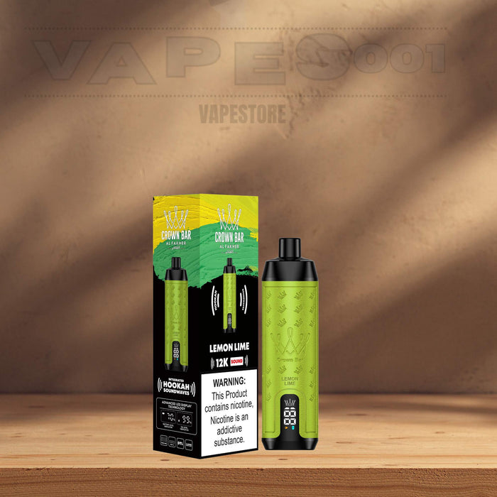 Al Fakher Crown Bar Sound 12k - Einweg Vape / Disposable