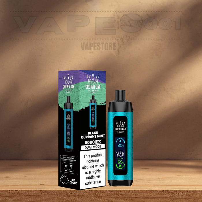 Al Fakher Crown Bar Pro 8K - Disposable / Puff Vapes001 Al Fakher Crown Bar Pro 8K - Disposable / Puff Vapes001