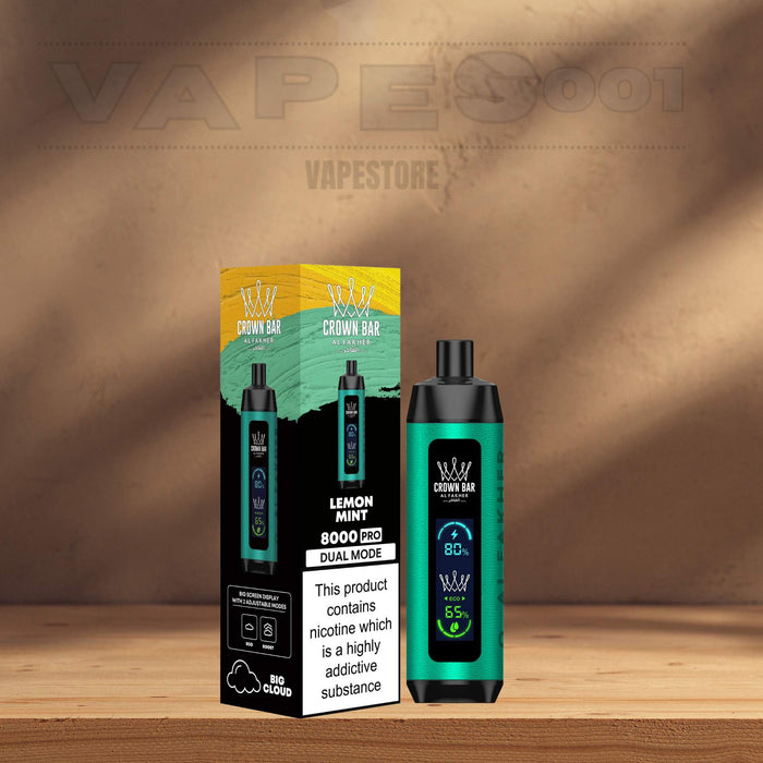 Al Fakher Crown Bar Pro 8K - Disposable / Puff Vapes001 Al Fakher Crown Bar Pro 8K - Disposable / Puff Vapes001