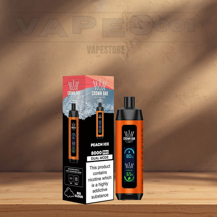 Al Fakher Crown Bar Pro 8K - Disposable / Puff Vapes001 Al Fakher Crown Bar Pro 8K - Disposable / Puff Vapes001