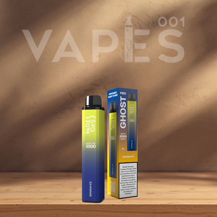 Ghost Pro 3500 - Wegwerp Vape - Disposable 2% Nicotine