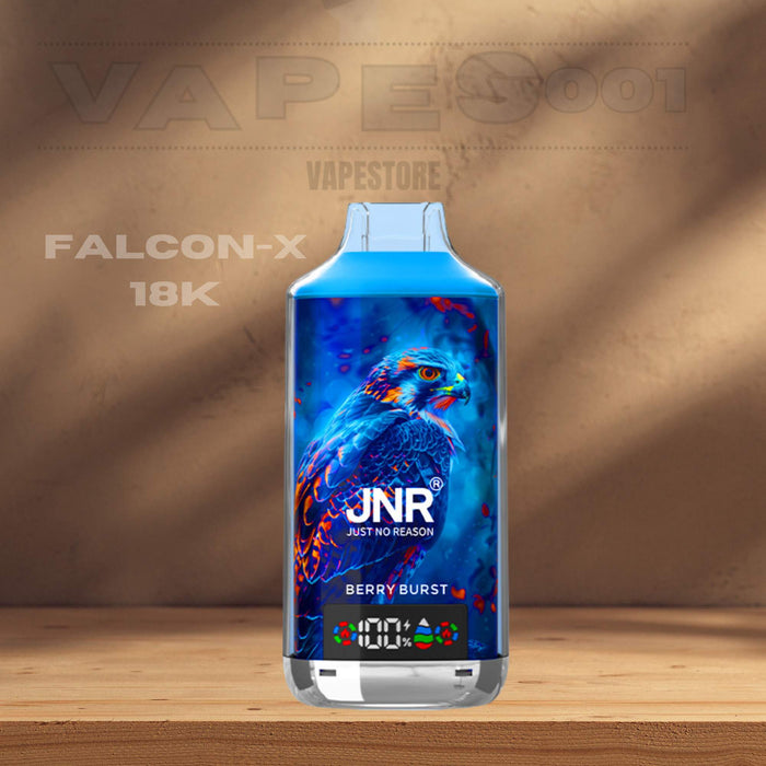 JNR- Falcon X 18K - Disposable Puff Vapes001 JNR- Falcon X 18K - Disposable Puff Vapes001