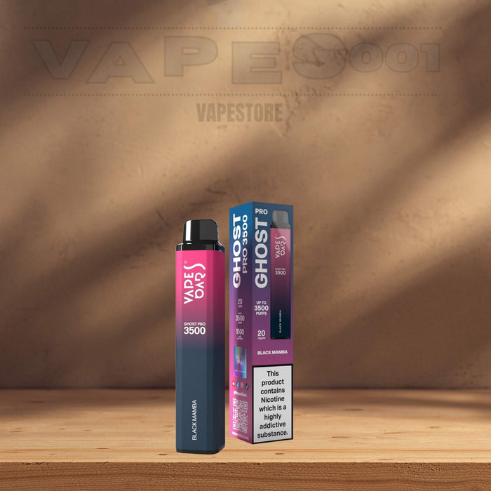 Ghost® Pro 3500 - Puff Jetable / Vape Disposable 2% Nicotine