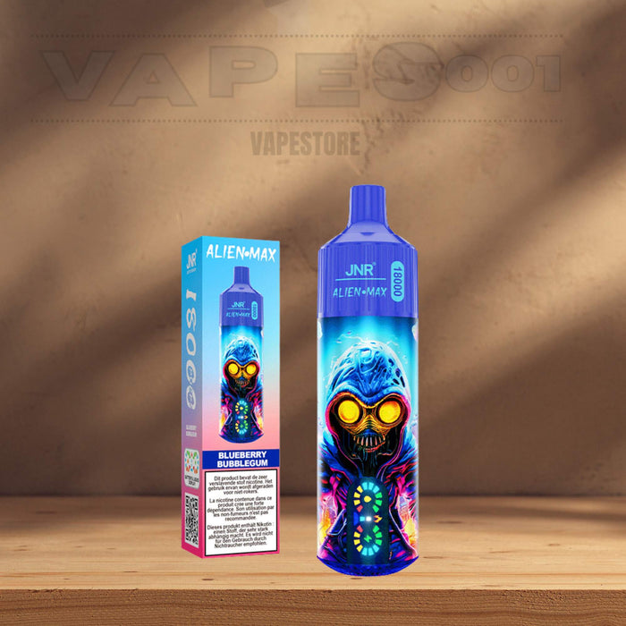 JNR - Alien Max - 18K - Puff Jetable / Disposable