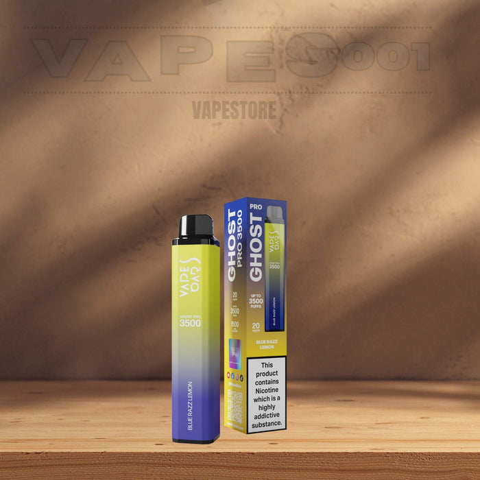 Ghost Pro 3500 - Wegwerp Vape - Disposable 2% Nicotine