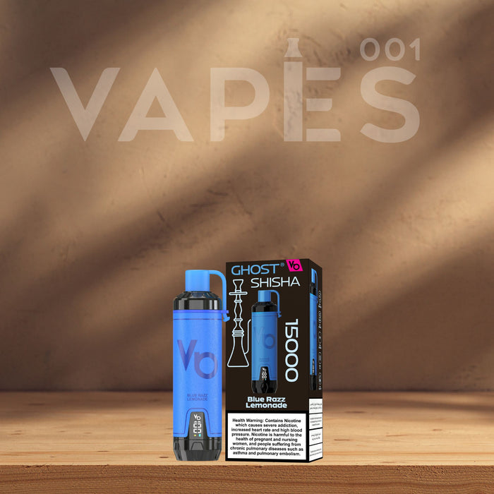 Ghost Shisha 15K - Wegwerp Vape / Disposable 0.5% Nicotine